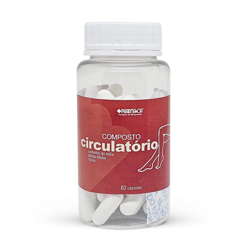 Composto Circulatório 60 Cápsulas