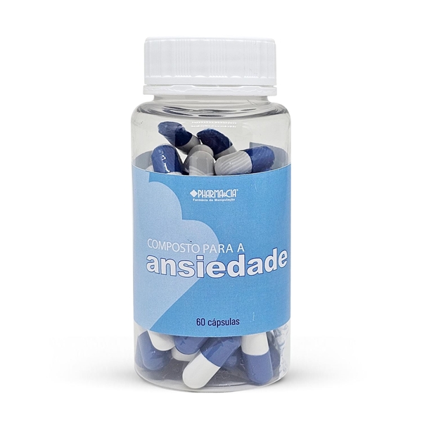 Composto para Ansiedade 60 Cápsulas