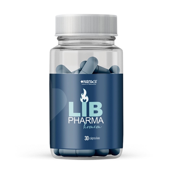 Lib Pharma Homem 30 Cápsulas