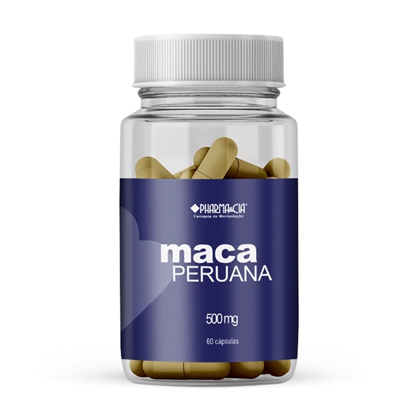 Maca Peruana 500mg 60 Cápsulas